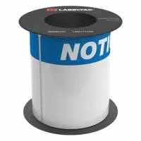 LabelTac OSHA Header Supply: Notice, Blue Notice OSHA Header Supply, 9 in x 6 in, 6 in x 75 ft (MPN LT69NOTC-C)