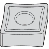 Diamond indexable turning insert for precision machining of non-ferrous materials. Available in CNMP643 and CNMP190612 geometry variants. Suitable for turning operations on aluminum alloys and composites