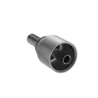 PARKER Hydraulic Crimp Fitting: Steel x Steel, Straight, -6 For Hose Dash Size, Male x Genderless (MPN 11D43-12-6)