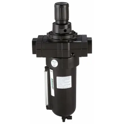 SPEEDAIRE Filter-Regulator: Heavy Duty Series, 3/4 in NPT, 509 cfm, 40 micron - Speedaire FRL Air Filter/Regulators