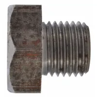 This fill plug is a replacement part for material handling equipment. It is designed to fit the 4ZD01G model and is compatible with Dayton brand units. Used to seal or fill openings in industrial maintenance and repair applications