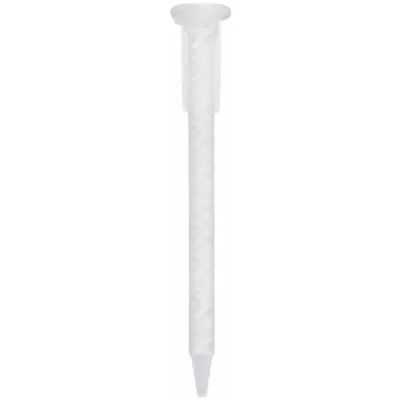 WESTWARD Mixing Nozzle: For 1:1/2:1/4:1 Mix Ratios, Clear, 6 in Long, Stepped Taper Tip - Mixing Nozzles