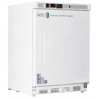 This controlled room temperature cabinet maintains a stable environment between 20°C and 25°C, suitable for storing temperature-sensitive materials in laboratory and research settings. It operates on 115 V and includes three shelves for organized storage. The cabinet features a right hinge door and measures 23 3/4 inches wide by 24 1/2 inches deep