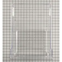 This WHIRLPOOL crisper pan is a replacement component for refrigerators and freezers. It is designed to store fruits and vegetables, helping to maintain freshness by providing a controlled humidity environment