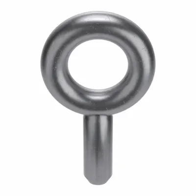 KEN FORGING Machinery Eye Bolt Blank: With Shoulder, Steel, Plain, 2 1/4 in Shank Lg - Machinery Eye Bolt Blanks with Shoulder