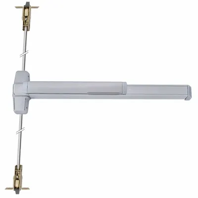 VON DUPRIN QEL9947EO 3 US28 Concealed Vertical Rod Push Bar Exit Device - Concealed Vertical Rod Push Bars