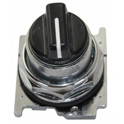 EATON Short-Handled Selector Switch: 30 mm Panel Mount Size, 4 Positions, 7 Cam - Selector-Switch Operators