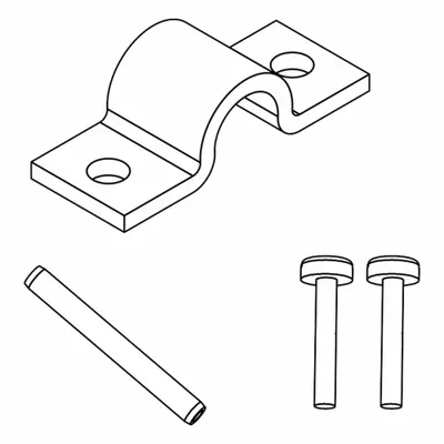 ANDERSON POWER PRODUCTS Cable Clamp: 115G1, For Powerpole Pak Series - Anderson Power Connector Hardware & Accessories