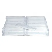 Non-woven fabric incontinence liners in white, sized 4 1/2 in wide by 14 in tall, sold in packs of 25. Designed for heavy absorption, they feature an absorbent filler that helps neutralize odors. Suitable for use in healthcare, long-term care, and home settings to manage moderate to heavy incontinence
