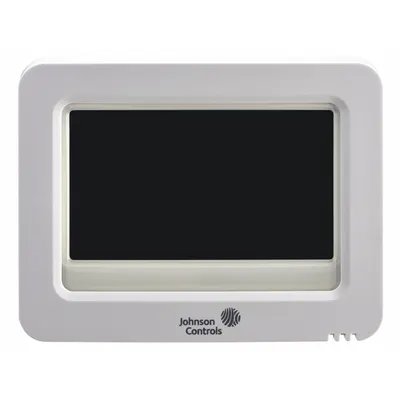JOHNSON CONTROLS WiFi Thermostat: Heat and Cool, White, C/G/R/Sensor/W1/O/B/W2/W3/AUX/Y1/Y2 - Commercial Thermostats