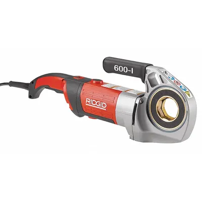 RIDGID Portable Pipe Threading Machine: Corded, 600-I, For 1/2 in to 1 1/4 in Pipe - Corded Handheld Pipe Threaders