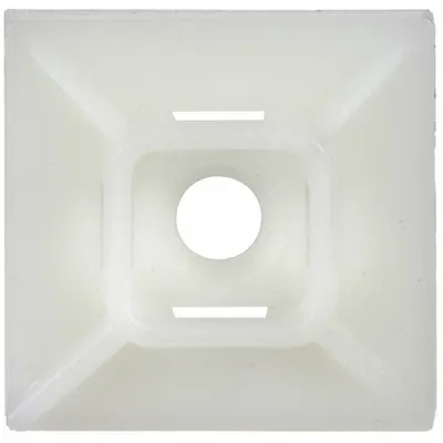 3M CTB1X1NTA-C Adhesive Mount Cable Tie Base - Adhesive Mount Cable Tie Bases