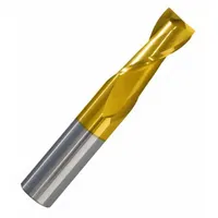 APPROVED VENDOR Square End Mill: Carbide, TiN Coated, 2 Flute, 1/2" Mill Dia, 1-1/4" LOC, 3" OAL (MPN 204-001200AA)