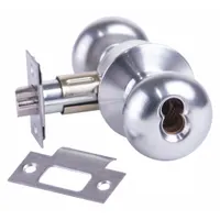 ARROW Door Lockset: Storeroom Knob Locksets, Chrome (MPN MK12TA 26D IC)
