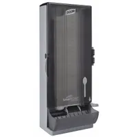 DIXIE Spoon Dispenser: Series B, Lever, Wall, 24 3/4 in Ht, 8 3/4 in Dp, Black (MPN SSSPD120)