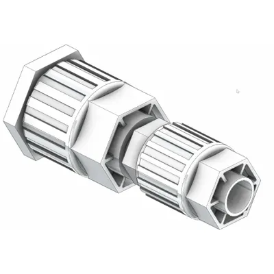 SMC LQ3U4A5A-S PFA Compression Tube Fitting - PFA Compression Tube Fittings