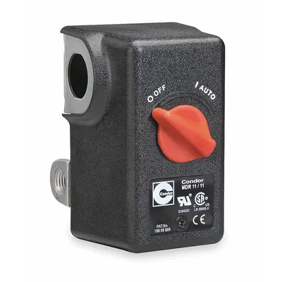 CONDOR USA, INC Pressure Switch: Std, 25 psi – 160 psi, (4) 1/4" NPT - General Purpose Air Compressor Switches