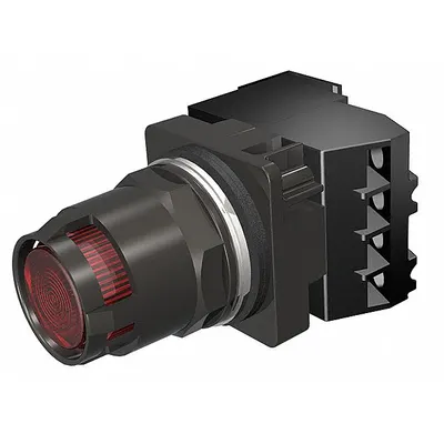 Siemens Illuminated Push Button: Illuminated, Extended Profile, Non-Metallic, 30 mm - Illuminated Extended-Length Push Buttons