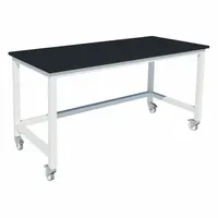 Heavy Duty Table: 30 in Overall Wd, 36 in Overall Ht, 5 ft Overall Lg, Epoxy, 960 lb Load Capacity (MPN GRHD-6030-CFE-2)