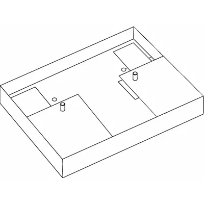 LUTRON Ballast Adapter Plate CFL-JBA-FAB - Ballast Accessories