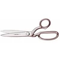 KLEIN TOOLS Industrial Shears: Right-Hand, 12 1/2 in Overall Lg, Straight, Steel, Fine, Blue (MPN GP212LR)