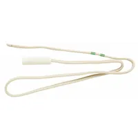 Genuine GE refrigerator temperature sensor designed to monitor internal temperature and maintain proper cooling in refrigerators and freezers. Ensures consistent operation to prevent spoilage