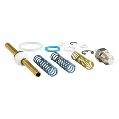 This repair kit contains O-rings, packings, seals, and springs for servicing the BINKS M1-G spray gun. It is used to replace worn components and restore proper sealing and performance in industrial painting operations.