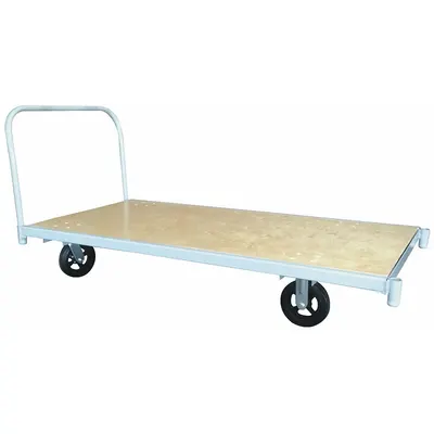 WESTWARD Platform Truck: 1,400 lb, 48 in L x 30 in W x 11 1/2 in H Deck - General Purpose Wooden-Deck Platform Trucks