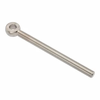 AMPG Fixed Rod End: Stainless Steel, Plain, 5 in Hole Center-to-End Lg, Right Hand - Stainless Steel Male Threaded Fixed Rod Ends