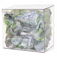 BOWMAN DISPENSERS Bulk Dispenser: 12 1/4 in Overall Wd, 5 3/4 in Overall Dp, 1 Compartments, Plastic (MPN BP-021)