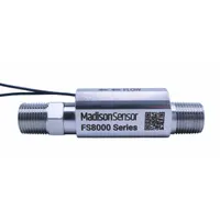 Flow Switch: Piston, 316 Stainless Steel, 3/8 in NPT, 3/8 in Connection Size, NPT, -20°F to 150°F (MPN FS8000-10002)