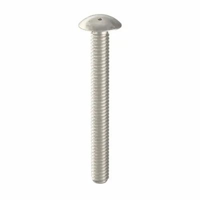 TAMPER-PRUF SCREW Tamper Resistant Screw: #8-32 Thread Size, 1 1/2 in Lg, Stainless Steel - Truss Head Tamper-Resistant Machine Screws