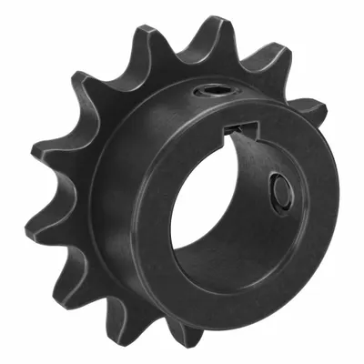 TRITAN Sprocket: 40, For 1/2 in Chain Pitch, 1 in Bore Dia, 13 Teeth, 2.089 in Pitch Dia - Size 40 Fixed-Bore Roller Chain Sprockets