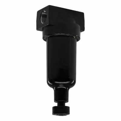 Parker Filter: Particulate, 1/4 in NPT, 5 micron, 24 scfm, 250 psig Max Op Pressure - Parker FRL Air Filters