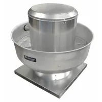Upblast Exhauster: Belt Drive, Includes Drive Pack, 15 in Wheel, 2,443 cfm, ODP, 1 hp, 115/230V AC (MPN ALX150UBT10100)