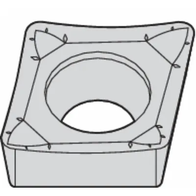 WIDIA Diamond Indexable Turning Insert CCGT3251AL3 / CCGT09T304AL3 (2022261) - Diamond Indexable Turning Inserts