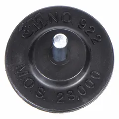 This backing pad supports hook-and-loop surface-conditioning discs for grinding, blending, and finishing tasks. It features a 2-inch diameter, 1/8-inch thickness, and a 1/4-inch straight-shank tool connection. The non-vacuum design is suitable for general surface conditioning applications.
