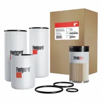 This filter service kit is designed for diesel engines in Detroit Diesel trucks. It includes the LF3000-1 filter. The kit is used for routine maintenance to help protect the engine from contaminants in heavy-duty truck applications