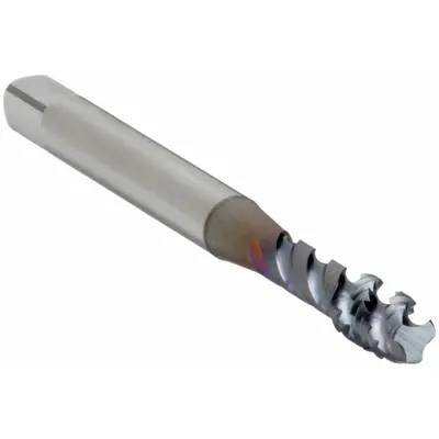 OSG Spiral Flute Tap: #10-24 UNC, H3 / 2B-3B, 3 Flute - Spiral-Flute Taps for Steel & Stainless Steel