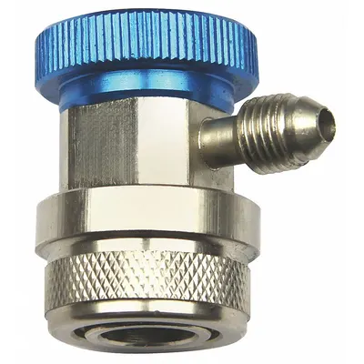 OEM APPROVED VENDOR Copper Quick Coupler with Safety Stop for - Refrigerant Machine Replacement Hoses & Couplers