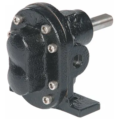 Dayton Pedestal-Mount Rotary Gear Pump, Cast Iron, 3/4" FNPT, 20.5 gpm - Pedestal-Mount Rotary Gear Pumps