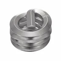 Screw-locking tanged helical insert for repairing or reinforcing tapped threads in metal substrates. Features 1/4"-20 coarse right-hand thread, plain finish, 18-8 stainless steel, and tensile strength of 200,000 to 250,000 psi. Supplied in a 1,000-piece pack