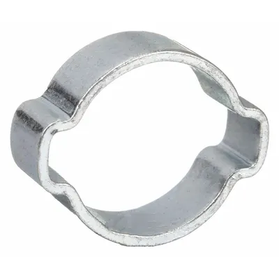 OETIKER Hose Clamp: 1 19/32 in – 1 13/16 in Clamping Dia, Zinc Plated Steel - Double-Ear Clamps