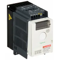SCHNEIDER Variable Frequency Drive: In Phase Three, 200-240V AC, Out Phase Three, 1 hp, IP20, Black (MPN ATV12H075M3)