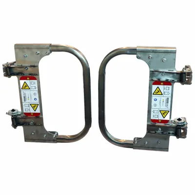 PS INDUSTRIES Width Adjustable Double-Door Safety Gate - Width Adjustable Double-Door Metal