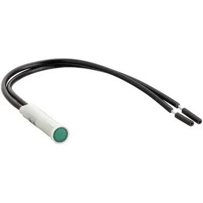 OEM Flush Panel Light: Green - Neon Indicator Pilot Lights