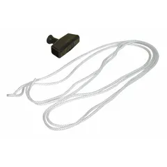 Grip-starter rope for manual pull-start assemblies on small engines. Compatible with manufacturer number 120252-0549-B8. Used to replace worn or broken starter ropes on outdoor power equipment.