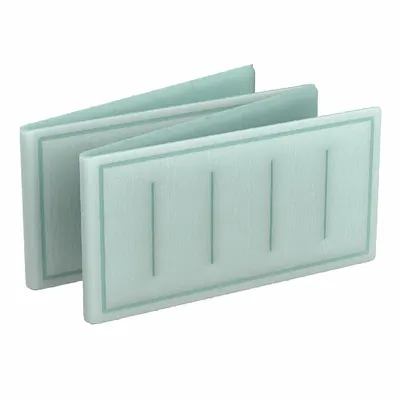 OEM Link Air Filter: 24 in x 15 in x 1 in, 15 in Section Wd, 4 Sections, 3 Ply - MERV 8 Link Air Filters