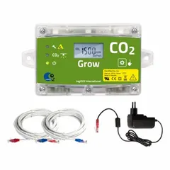 Gas detection control panel powered by a DC adapter. Designed for use with the 2049 sniffer kit, it serves as the central interface for monitoring and managing gas detection operations in industrial environments.