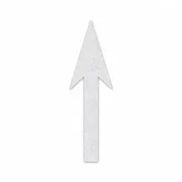 RAE Preformed Thermoplastic Pavement Markings: Straight Arrow, White, 6 ft Lg, 2 ft Wd, Pavement (MPN PR-TH-3551)